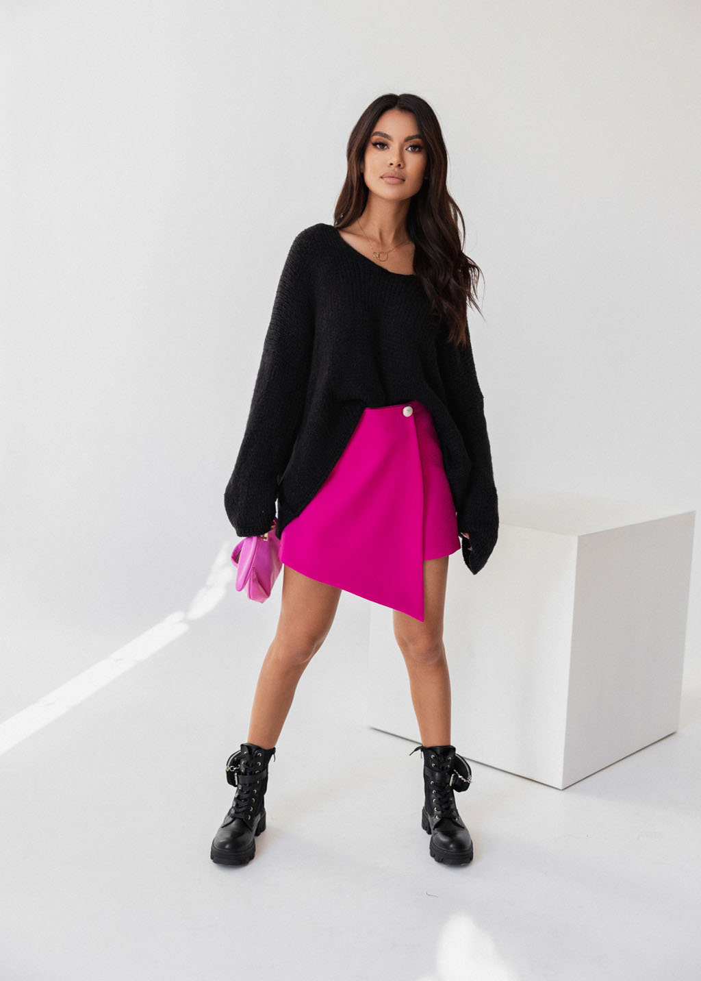 LUCIE, GISELLE Sweter czarny LUCIE, zdjęcie produktowe
